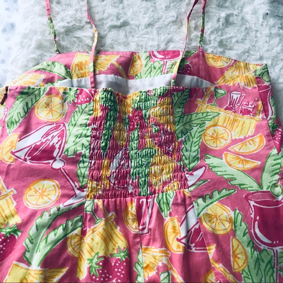 🍓 Lilly Pulitzer juice bar vintage shift dress 14 - Picture 8 of 8
